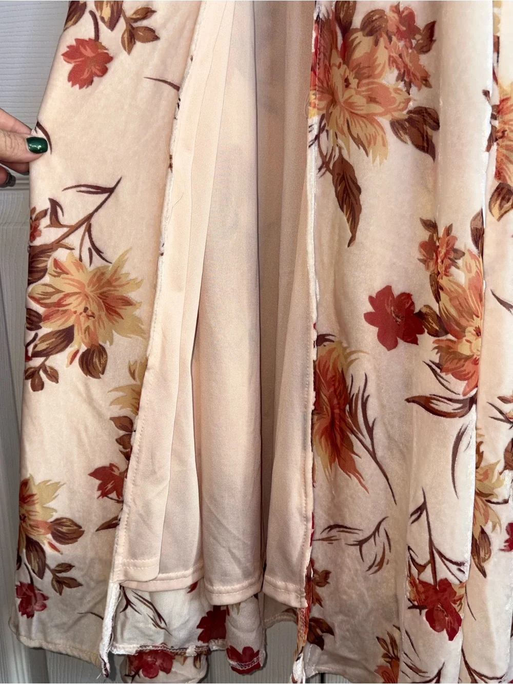 Baltic Born Cream Floral Maxi Dress - Picture 3 of 16